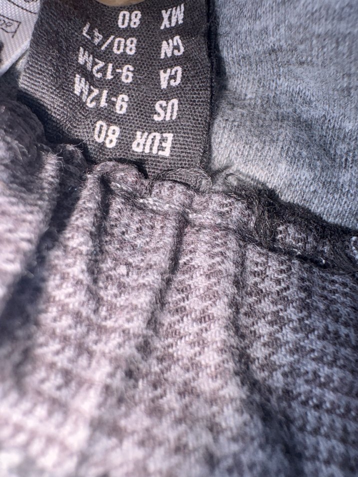 Erkek Çocuk Gri Bol Kesim Denim Pantolon - Görsel 3