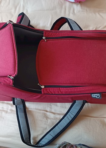 Bordo Bebek Puseti - Taşınabilir