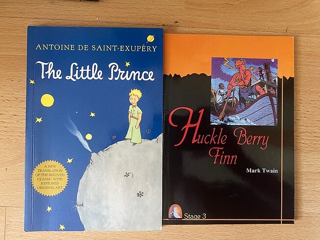 the Little prince, vegetable stories, huckle berry finn kitaplar