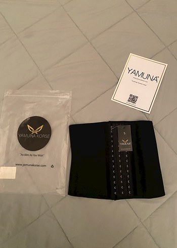 Yamuna Siyah Baskılı Göğüs Korsesi - Görsel 2