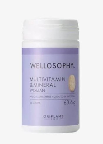 Oriflame Wellosophy Multivitamin & Mineral 60 Tablet - Görsel 2