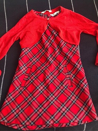 Kırmızı Çocuk Elbisesi
