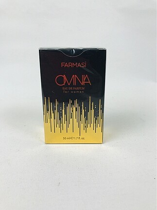 Farmasi Omnia parfüm 50ml jelatinli hiç açılmadı