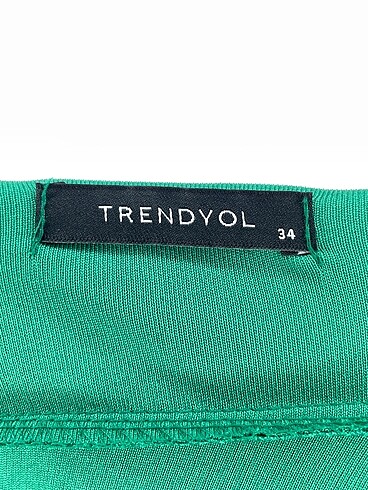 34 Beden yeşil Renk Trendyol & Milla Uzun Elbise %70 İndirimli.