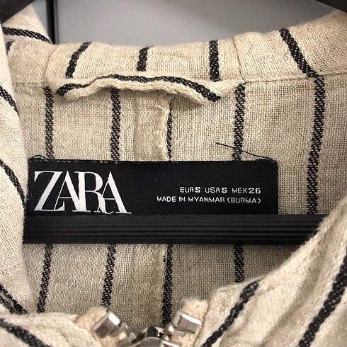 Zara Zara Kapüşonlu Ceket