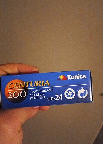 Konica 110 roll analog fotoğraf makine filmi