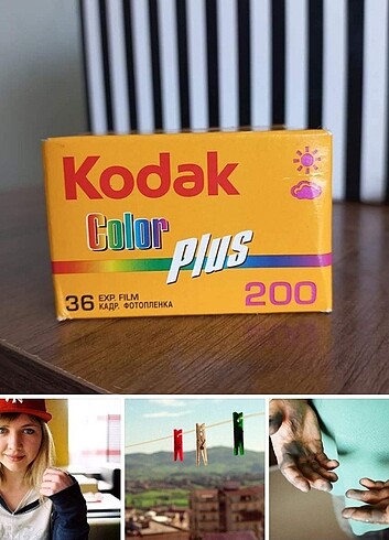 Kodak color plus 35 mm analog film