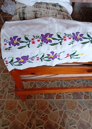 Beden mor Renk kanafice yastık
