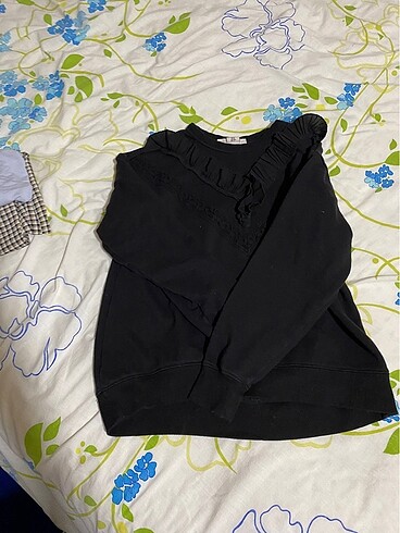 H&M Bluz siyah