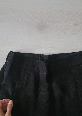 xs Beden kahverengi Renk Havuç kesim şık pantolon