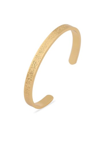 Dantel Desenli Minimalist Baskılı Bileklik - Görsel 2