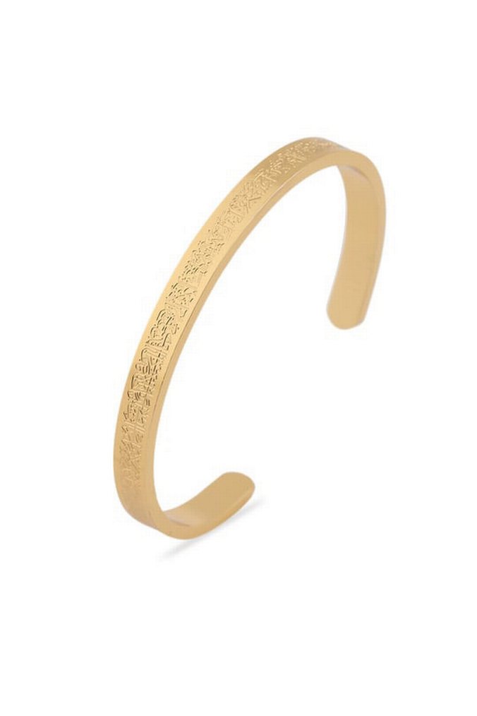 Dantel Desenli Minimalist Baskılı Bileklik - Görsel 2