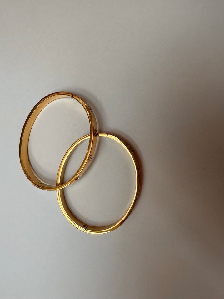 Klasik Şıklıkta Parlak Altın Bileklik - Görsel 2