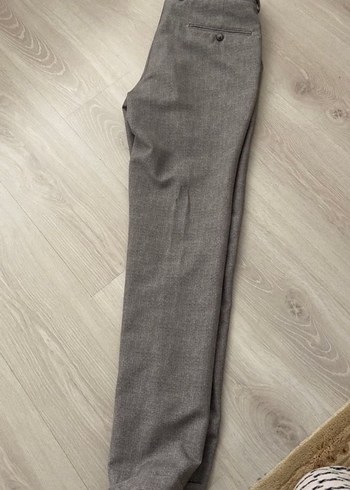 Gri Düğmeli Erkek Takım Elbise Ceketi - Görsel 5