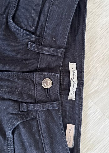 xs Beden siyah Renk Siyah Regular Fit Kadın Denim Pantolon