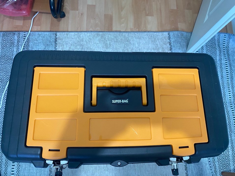 Siyah Süper-Bag 22" Eco Alet Kutusu - Görsel 2