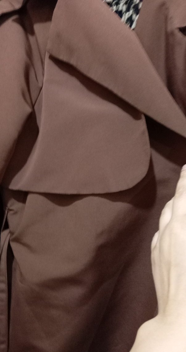 Bej Kadın Uzun Kemerli Trençkot - Görsel 3