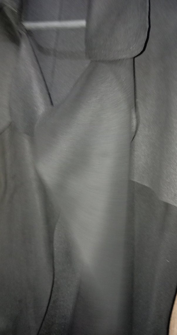 Kadın Gri Uzun Trenchcoat Drapeli - Görsel 3