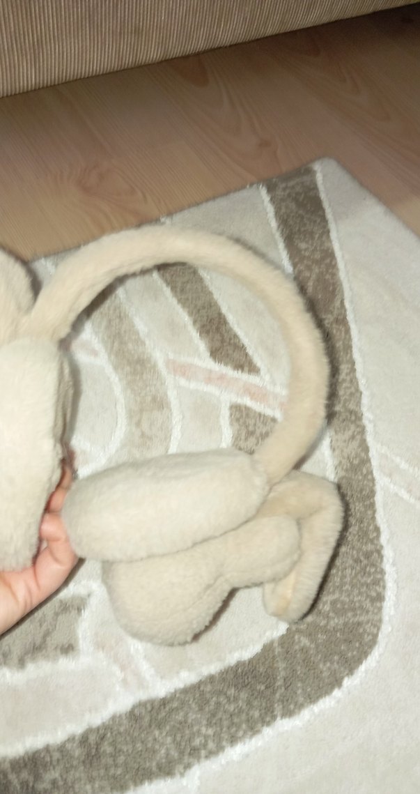 Bej Peluş Tavşan Oyuncak - Görsel 3