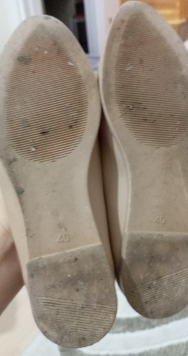 Bej Kadın Günlük Topuklu Babet - Görsel 3