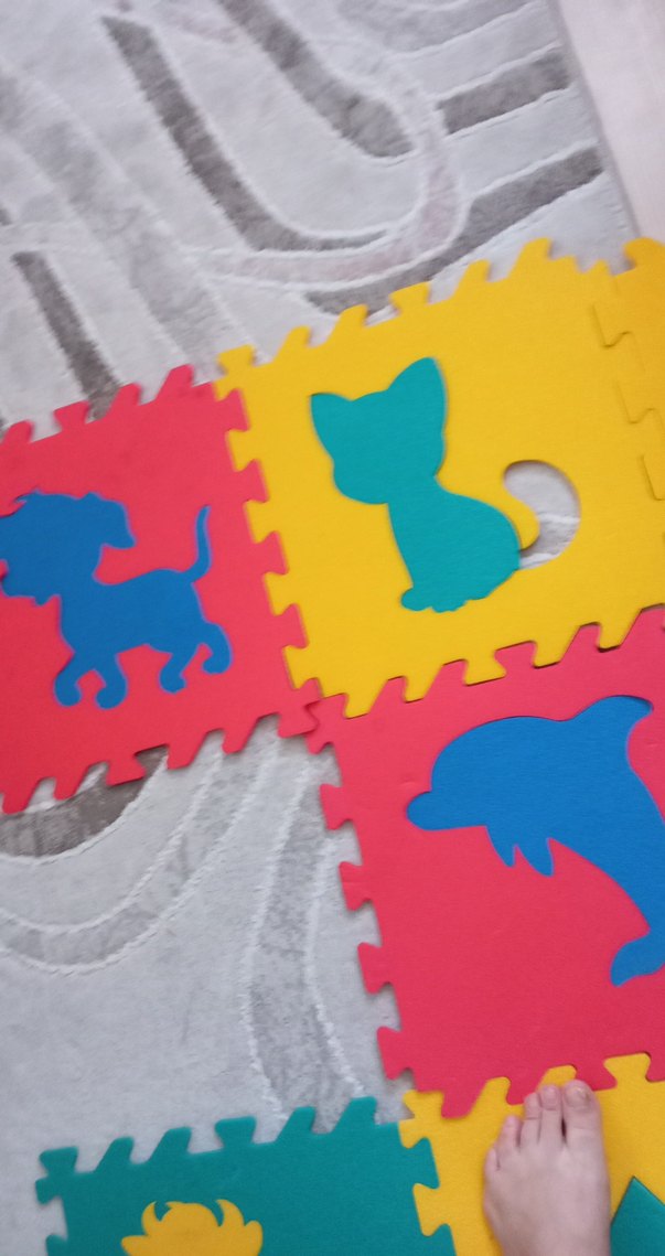 Renkli Çocuk Puzzle Oyun Matı - Görsel 4