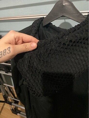 m Beden siyah Renk sweatshirt