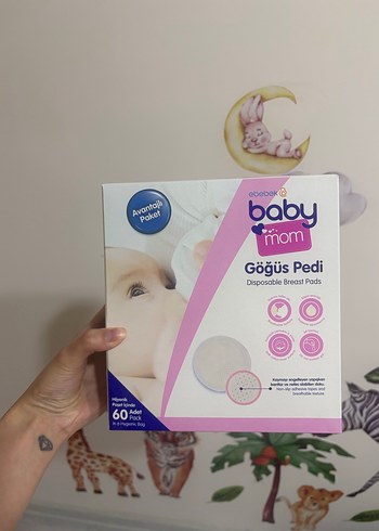 Baby Mom Göğüs Pedi 60'lı