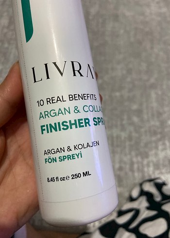 Livray Argan & Kolajen Fön Spreyi 250 ml - Görsel 3