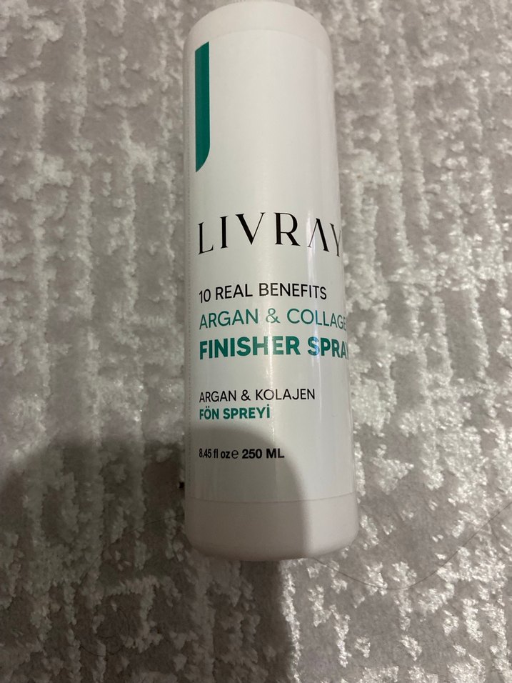 Livray Argan & Kolajen Fön Spreyi 250 ml - Görsel 4