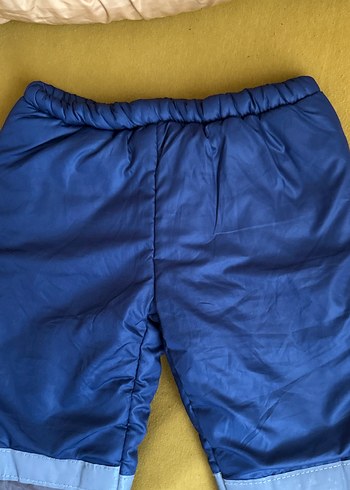 Sarı Lacivert Erkek Bebek Kayak Tulumu - Görsel 4