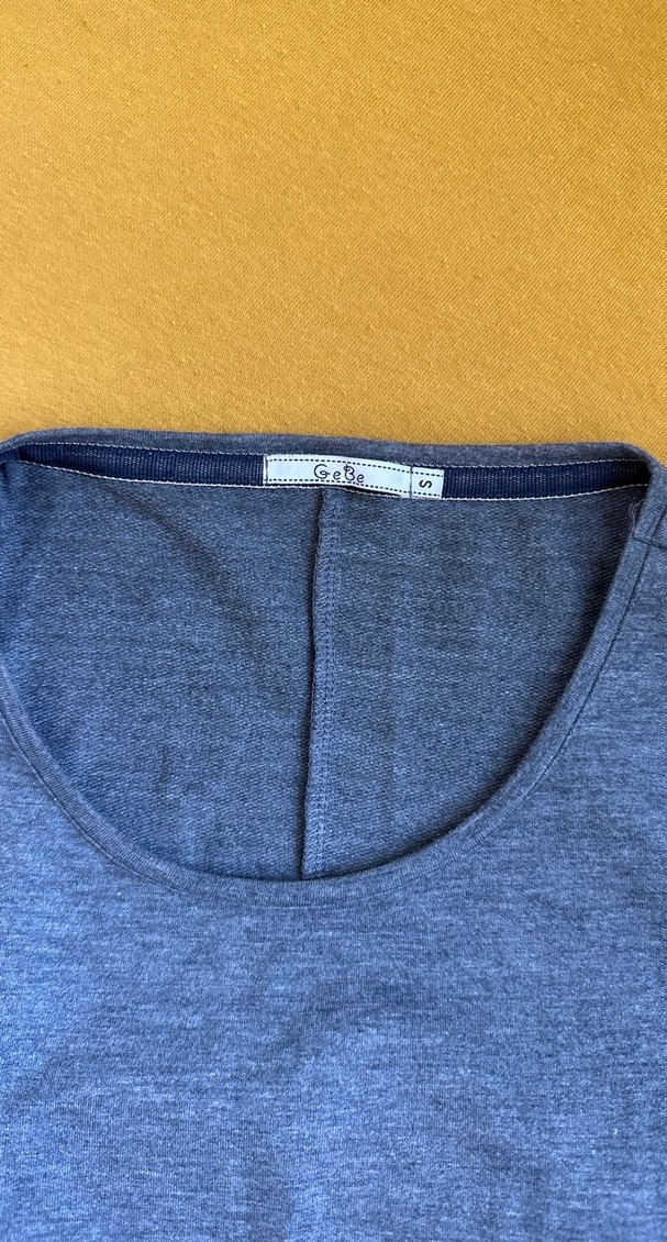 Gri Uzun Kollu Hamile Midi Elbise - Görsel 5