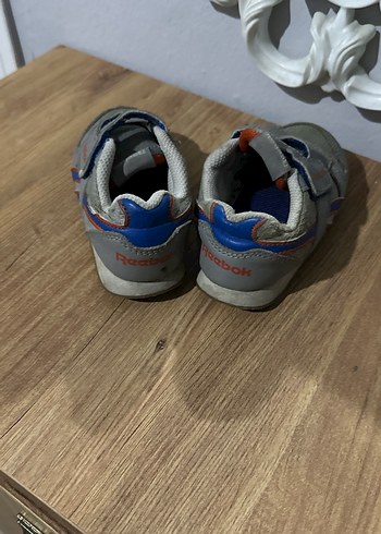 Gri Erkek Çocuk Spor Ayakkabı Velcro - Görsel 3