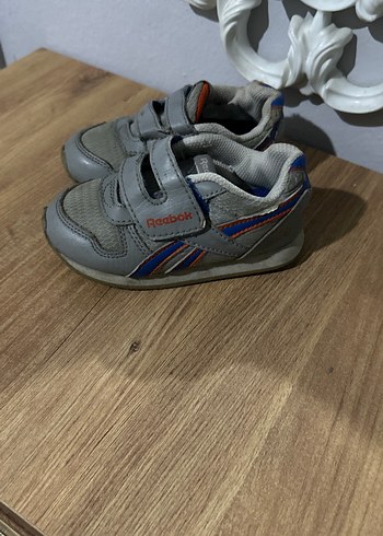 Gri Erkek Çocuk Spor Ayakkabı Velcro - Görsel 4