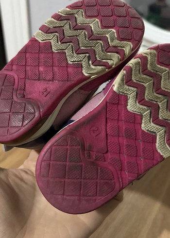 Kız Çocuk Mor Bağcıksız Spor Ayakkabı - Görsel 7