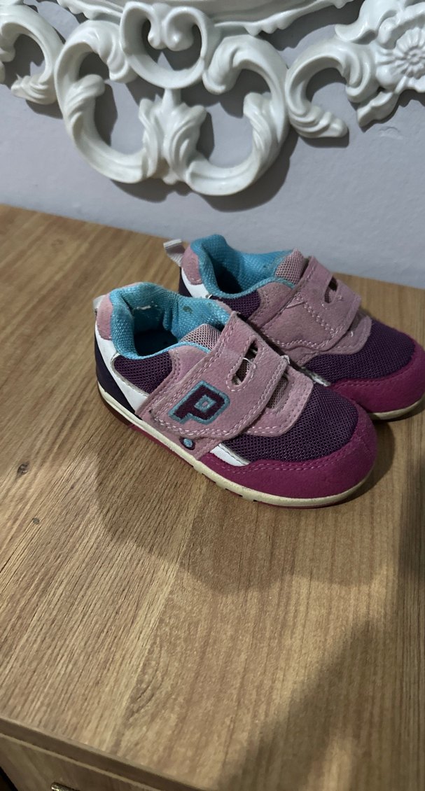 Kız Çocuk Mor Bağcıksız Spor Ayakkabı - Görsel 5