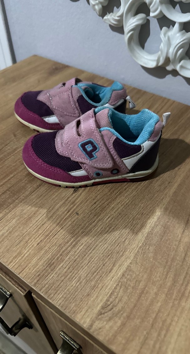 Kız Çocuk Mor Bağcıksız Spor Ayakkabı - Görsel 3
