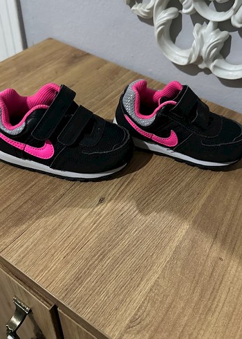Kız Çocuk Pembe Spor Ayakkabı Velcro - Görsel 2