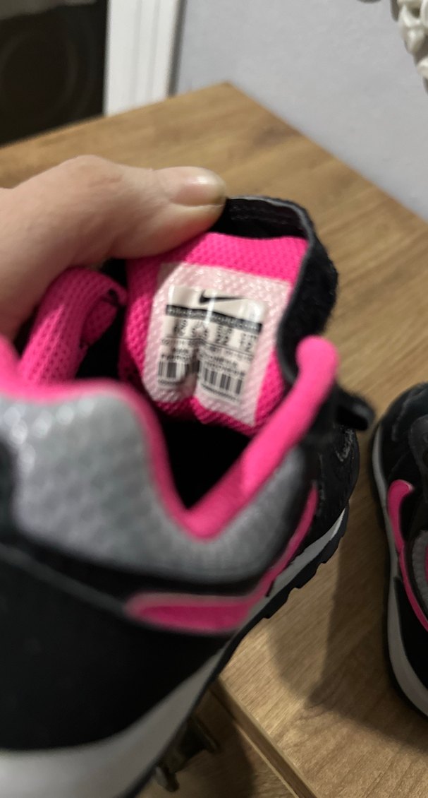 Kız Çocuk Pembe Spor Ayakkabı Velcro - Görsel 5