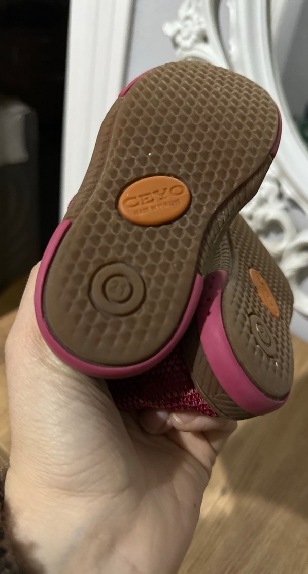 Kız Çocukları İçin Koyu Pembe Yün Terlik - Görsel 3