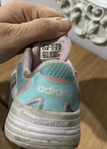 Kız Çocuk Pembe Cırt Cırtlı Spor Ayakkabı - Görsel 6