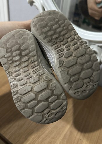 Kız Çocuk Pembe Cırt Cırtlı Spor Ayakkabı - Görsel 5