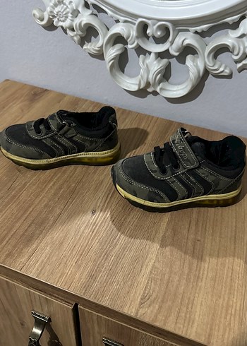 Kahverengi Gri Erkek Çocuk Spor Ayakkabı - Görsel 2