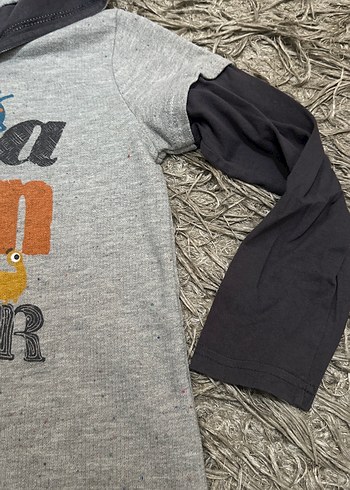 Kapüşonlu Uzun Kollu Erkek Sweatshirt - Görsel 3