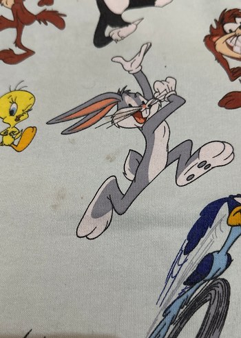 Gri Baskılı Çocuk Pijama Üstü - Görsel 2