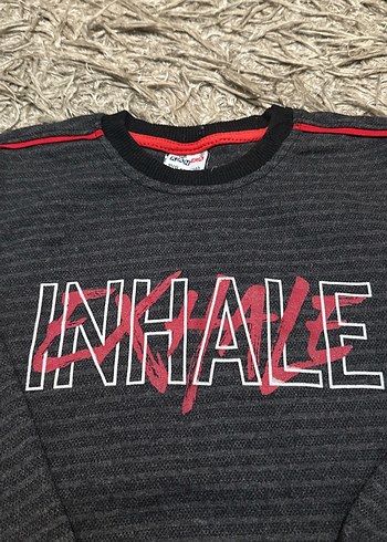 Gri Erkek Çocuk Sweatshirt Uzun Kollu - Görsel 2