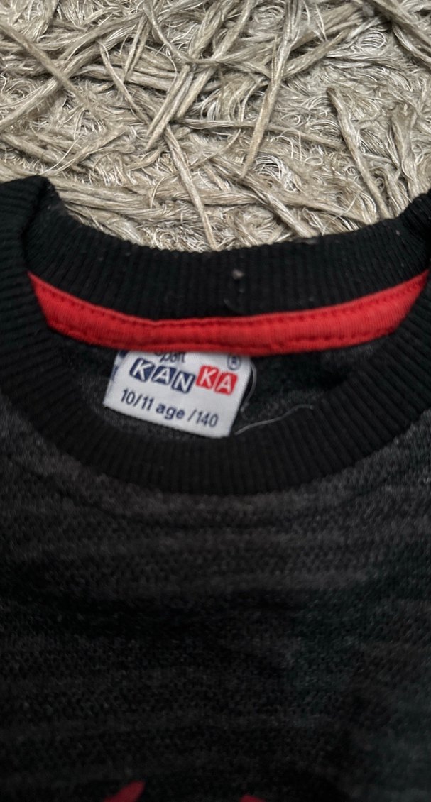 Gri Erkek Çocuk Sweatshirt Uzun Kollu - Görsel 4