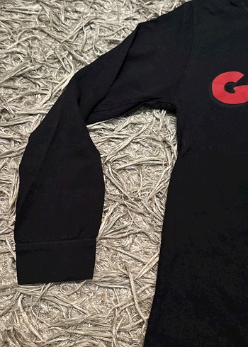 Garfield Baskılı Çocuk Sweatshirt Siyah - Görsel 2