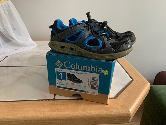 31 Beden mavi Renk Columbia sandalet