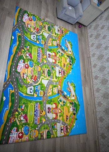 Renkli Çocuk Oyun Matı, unigo marka antibakteriyel - Görsel 7