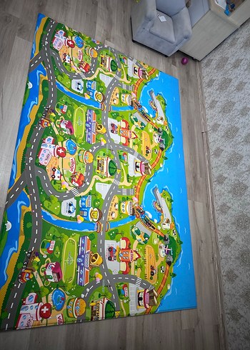 Renkli Çocuk Oyun Matı, unigo marka antibakteriyel - Görsel 2